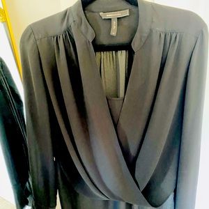 BCBG Longsleeve Hi-Lo Top